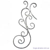 21.117.01 Стійка ø12 750х280мм (Арт. 21.117.01)