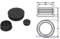 17.303 Заглушка пластикова Ø42,0мм
