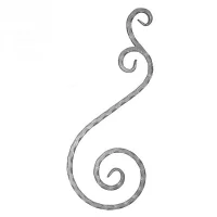 14.000 Стійка декор □12 550х210мм  (Арт. 14.000)