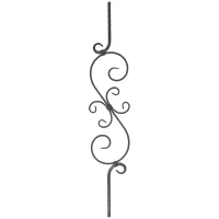 21.179 Стійка  12х12мм 950х150мм вальц. (Арт. 21.179)