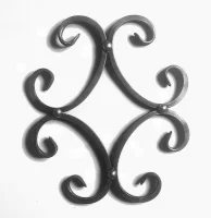 Р-1 Розетка  350х300мм кв.10мм (Арт.Р-1)