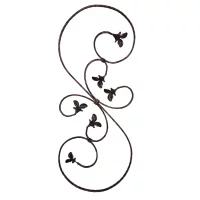 21.116.01 Стійка  ▯12х6мм 860х340мм декор (Арт. 21.116.01)