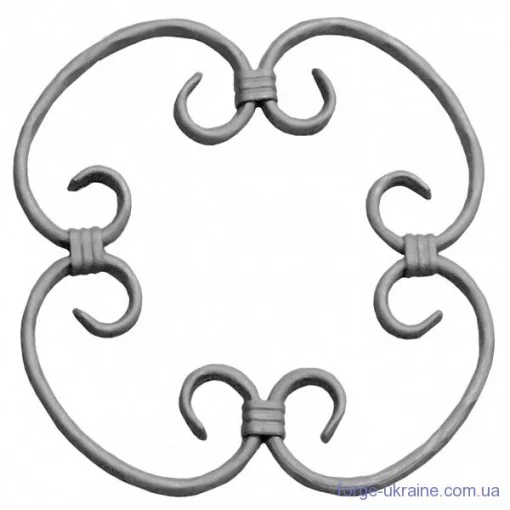 13.000.02р Розетка □10 декор 300х300мм (Арт. 13.000.02р)