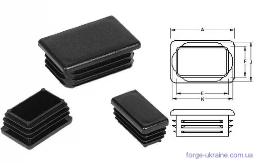 17.230.60 Заглушка пластикова 30х60мм