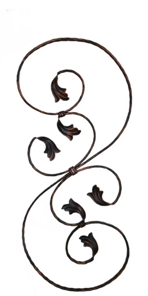 21.116.06 Стійка▯12Х6 860x340мм  вальц. (Арт. 21.116.06)