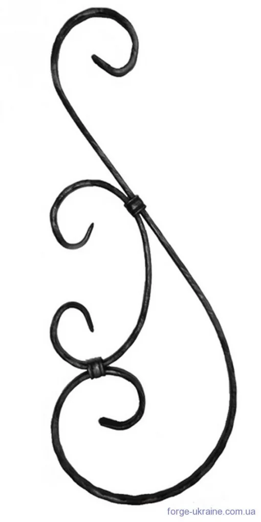 21.154 Стійка  ▯12Х6 декор 500Х175мм (Арт. 21.154)