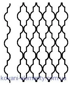 &quot;Елемент&quot; 1700х75мм кв.12мм (Арт.4012)