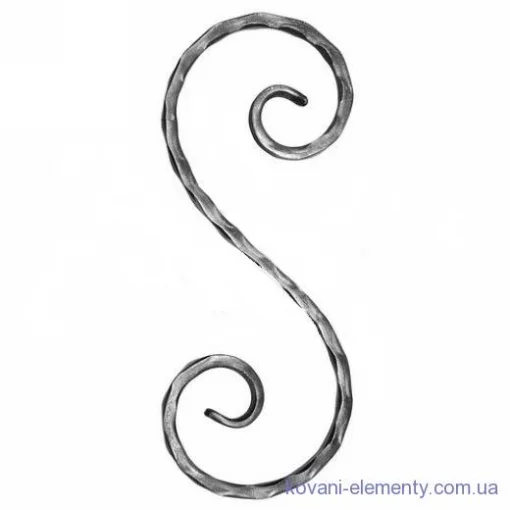 □10 вальцований 500х170мм (Арт. 12.307.500)