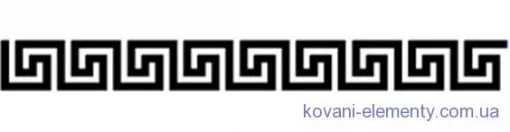 712.01  Декоративний елемент 950х68, товщ. 3мм (Арт. 712.01)