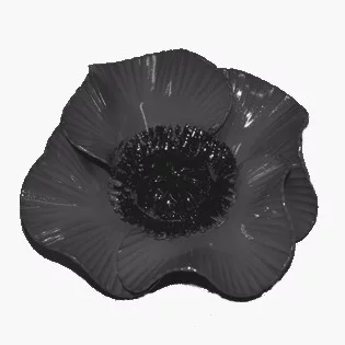 21.38.1G Квітка мак Ø110мм, товщина 1,5