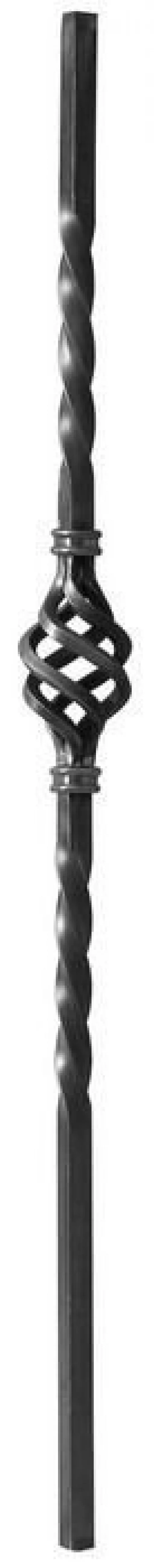 05.123.01 Стійка пряма □20 H.950мм  (Арт. 05.123.01)