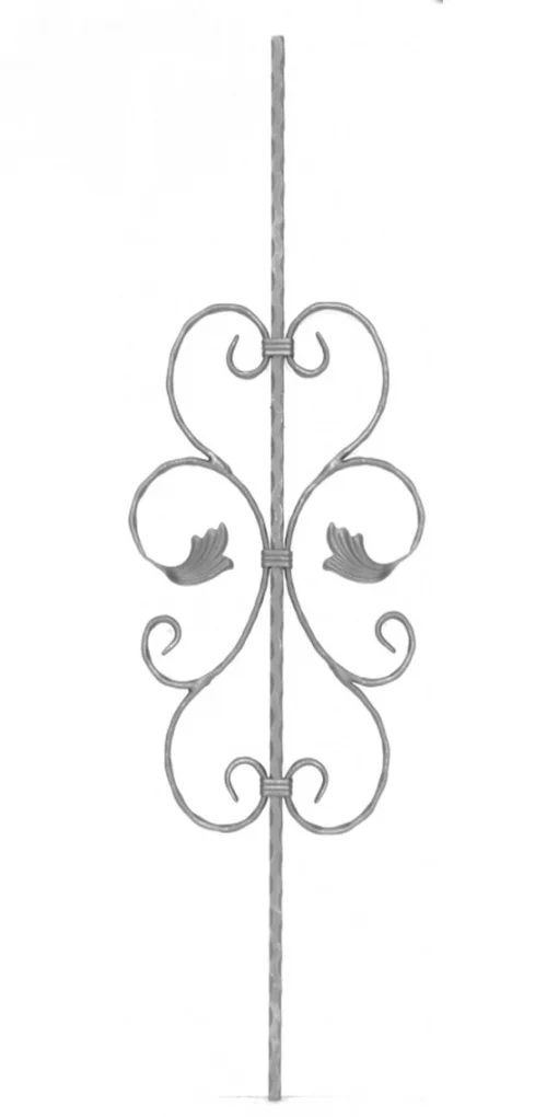 21.191 Стійка □12 декор 950х280мм (Арт. 21.191)