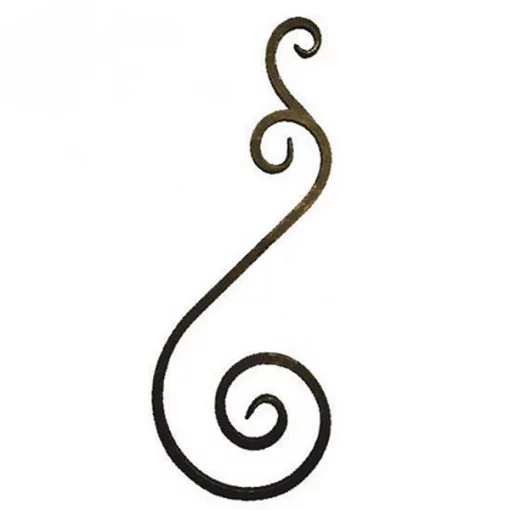 14.000.01 Стійка  □12 550х210мм (Арт. 14.000.01)