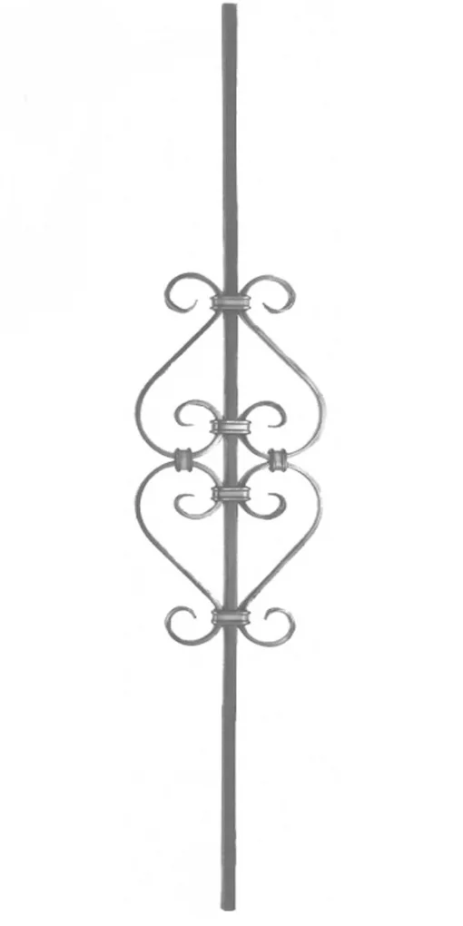 21.037 Стійка □12 950х210мм (Арт. 21.037)