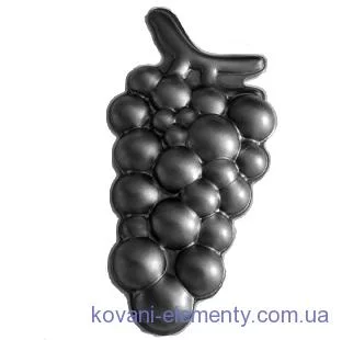 53.014.02 Виноград 145х70мм, товщина 1,8 (Арт.53.014.02)