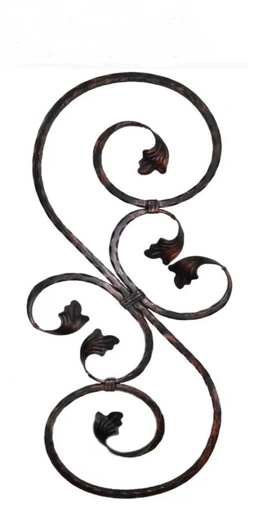 21.116.04 Стійка □12 вальц. 860x340мм (Арт. 21.116.04)