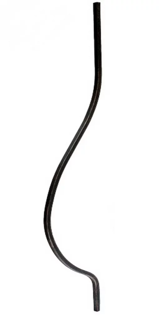 21.135.01.14s Стійка гнута □14 950х150мм (Арт. 21.135.01.14s)