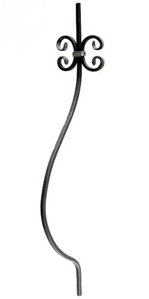 21.135.06.10s Стійка гнута □10 950х150мм (Арт. 21.135.06.10s)