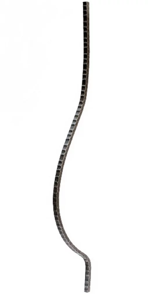 21.135.03.10s Стійка гнута □10 декор 950х150мм (Арт.)