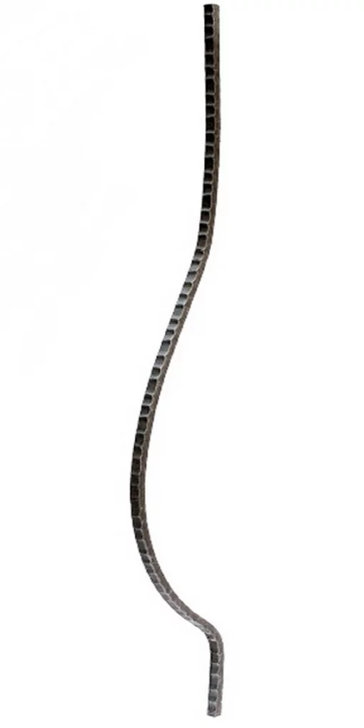 21.135.03.14s Стійка гнута □14 декор 950х150мм (Арт.)