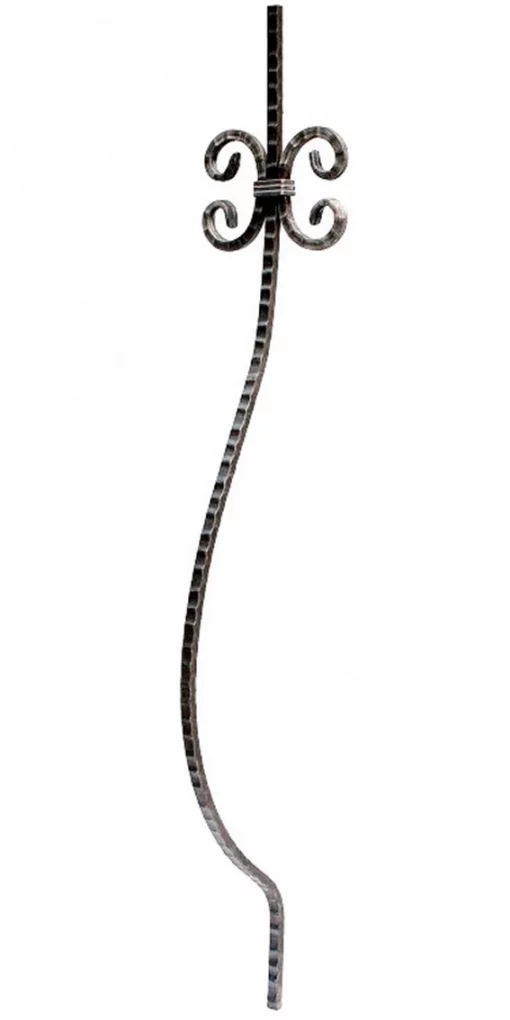 21.135.07s Стійка гнута □12  декор 950х150мм (Арт. 21.135.07s)