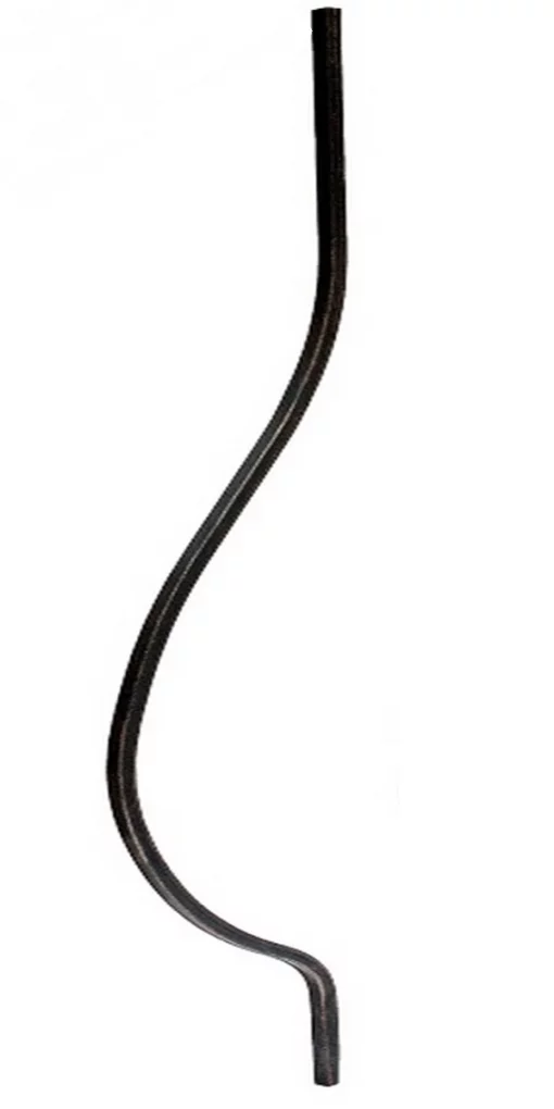 21.135.1.01.14s Стійка гнута □14 950х200мм (Арт.)