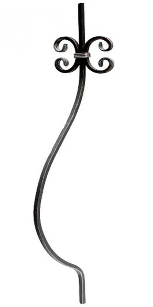 21.135.1.06.14s Стійка гнута □14 950х200мм (Арт.)