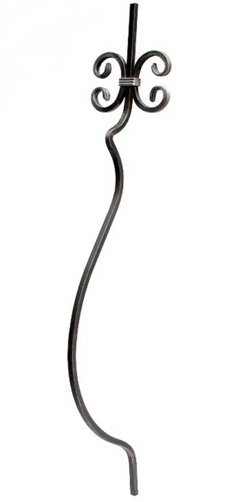 21.145.06.10s Стійка гнута □10 950х150мм (Арт. 21.145.06.10s)