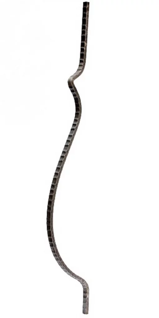 21.145.03s Стійка гнута □12 декор 950х150мм (Арт. 21.145.03s)