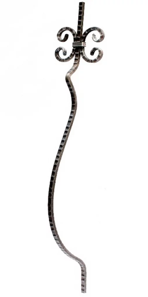 21.145.07.10s Стійка гнута □10 декор 950х150мм (Арт.)