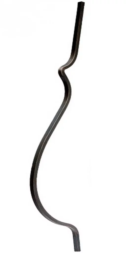 21.145.1.01.14s Стійка гнута □14 950х200мм (Арт.)