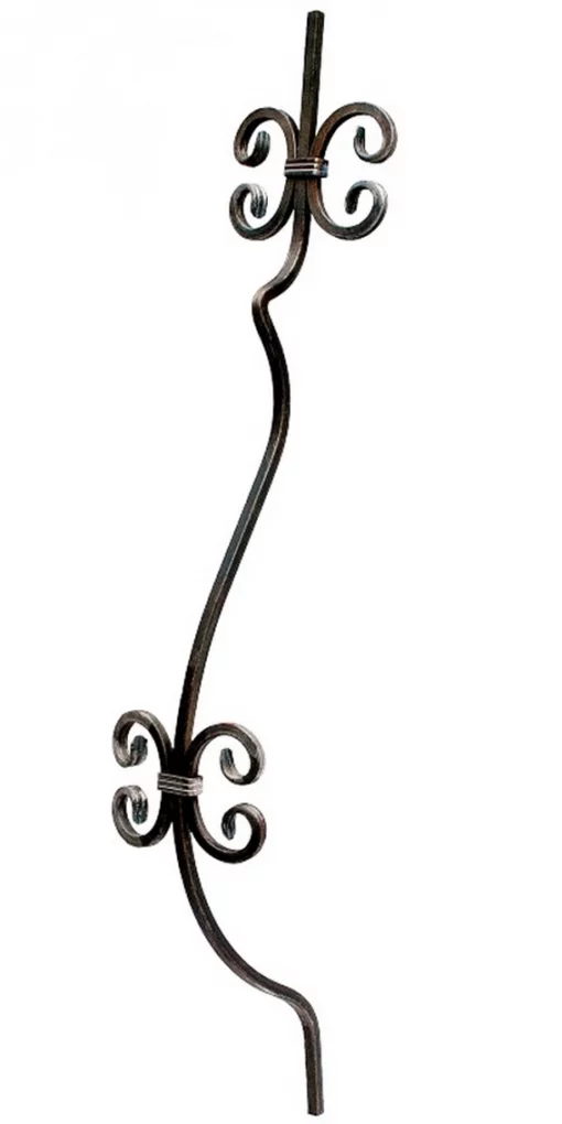 21.145.08s Стійка гнута □12 950х150мм (Арт. 21.145.08s)