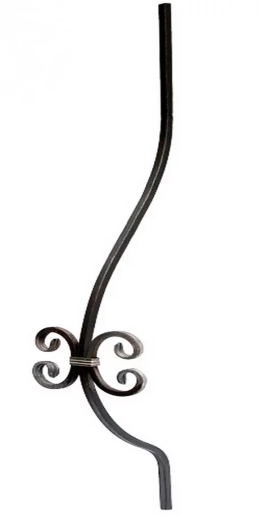 21.135.1.04.10s Стійка гнута □10 950х200мм (Арт.)