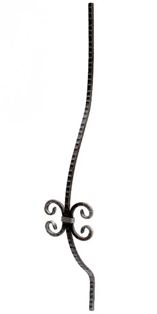 21.135.05.14s Стійка гнута □14 декор 950х150мм (Арт.)